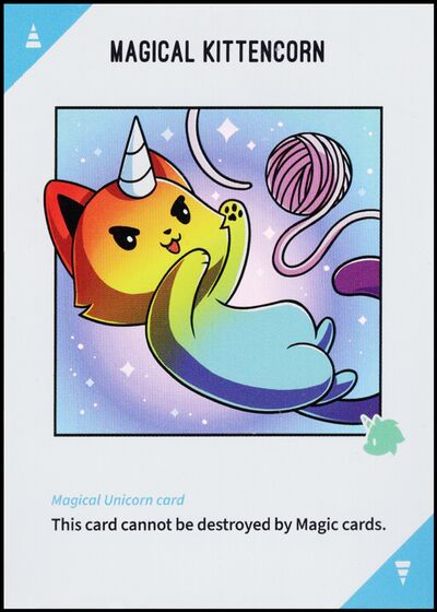 Magical Kittencorn card